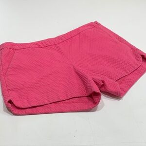 Lilly Pulitzer, pink 100% cotton shorts size 4